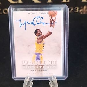 NBA Preffered vet autograph Michael Cooper.